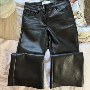 Aritzia butter leather pants